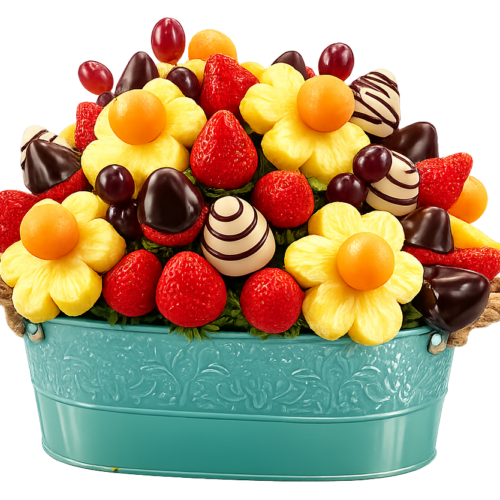 Chocolate blossom indulgence