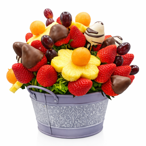 Chocolate blossom indulgence